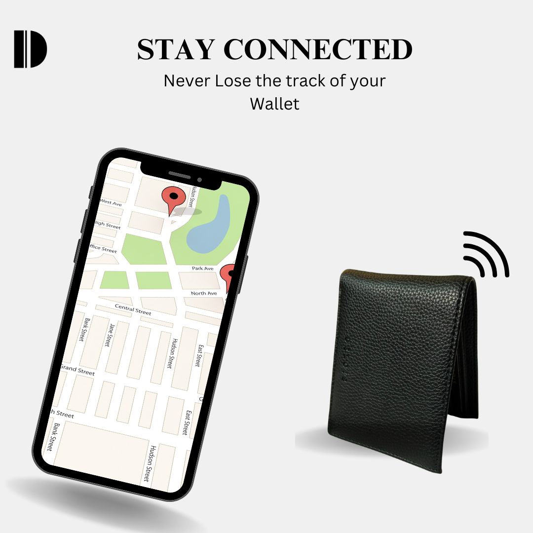 Track X Black Trackable Smart Wallet