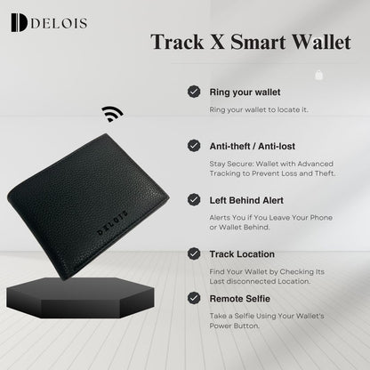 Track X Black Trackable Smart Wallet