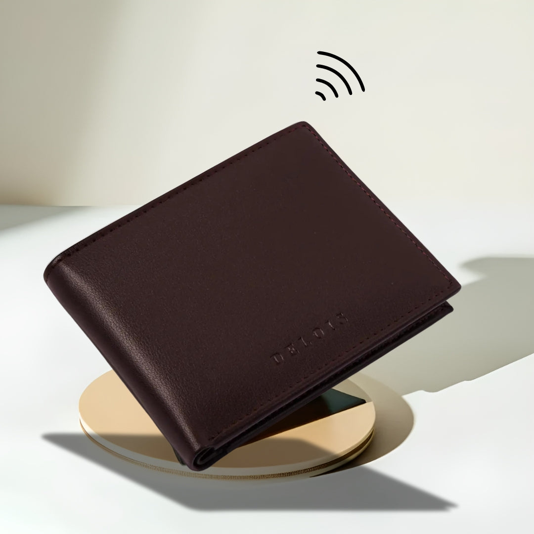 Track X Dark Brown Trackable Smart Wallet