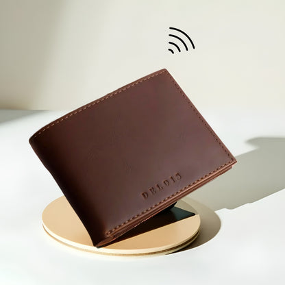 Track X Crunch Brown Trackable Smart Wallet